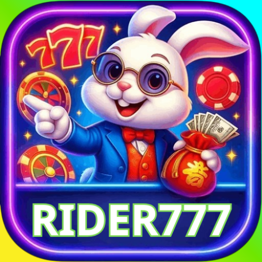Imagem promocional da RIDER777 mostrando a plataforma e suas vantagens